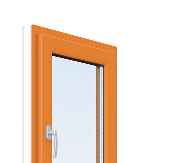 Окно в цвете покраски 8